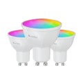 NANOLEAF ESSENTIALS Inteligentne żarówki Bluetooth MR16 GU10 Matter 5W 400LM kolor RGBCW 2700-6500K (NF080B02-3GU10) 3 szt. - 2407306