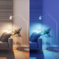 NANOLEAF ESSENTIALS Inteligentne żarówki Bluetooth MR16 GU10 Matter 5W 400LM kolor RGBCW 2700-6500K (NF080B02-3GU10) 3 szt. - 2407304
