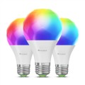 NANOLEAF ESSENTIALS Inteligentne żarówki Bluetooth A60 E27 Matter 9W 806LM kolor RGBCW 2700-6500K (NF080B02-3A19E) 3 szt. - 2407179