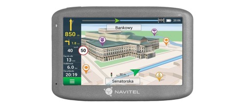 Navitel E505 Magnetic system nawigacji Kieszonkowy/Stacjonarny 12,7 cm (5") TFT Ekran dotykowy 161 g Czarny - 2427644