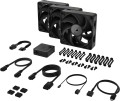 Zestaw 3 wentylatorów CORSAIR LĂĽfter 120*120*25 iCUE Link RX120 MAX Triple Kit - 2427242