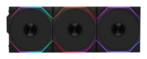 Wentylator Lian Li UNI FAN TL Wireless Lüfter, ARGB, PWM, 3er-Pack - 120 mm, czarny - 2427240