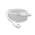 Kabel zasilający DIGITUS silikonowy USB-C - Lightning, USB 2.0 60W, certyfikat MFI, 1m biały - 2428373