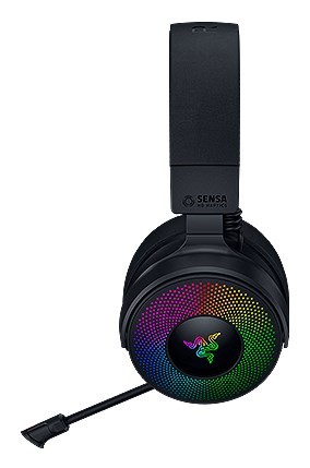 Zestaw słuchawkowy Razer Kraken V4 Pro Bluetooth Over-ear Microphone Bezprzewodowy Czarny - 2434659