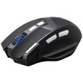 Mysz bezprzewodowa Defender KNIGHT GM-885 optyczna 3200dpi czarna RGB AKUMULATOR 7 przycisków Gaming bezklikowa silent - 2434549