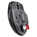 Mysz bezprzewodowa Defender KNIGHT GM-885 optyczna 3200dpi czarna RGB AKUMULATOR 7 przycisków Gaming bezklikowa silent - 2434552