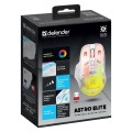 Mysz bezprzewodowa Defender ASTRO ELITE GM-056 optyczna 3200dpi biała RGB AKUMULATOR 7 przycisków Gaming - 2434540