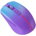 Mysz bezprzewodowa Defender MYSTERY MM-301 optyczna 1600dpi 2.4 GHz + Bluetooth fiolet AKUMULATOR bezklikowa silent - 2434506
