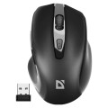 Mysz bezprzewodowa Defender PRIME MB-053 optyczna bezklikowa silent 1600dpi czarna - 2434575