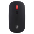 Mysz bezprzewodowa Defender VITRUAL MB-635 optyczna 1600dpi 2.4 GHz + Bluetooth czarna AKUMULATOR bezklikowa silent - 2434587