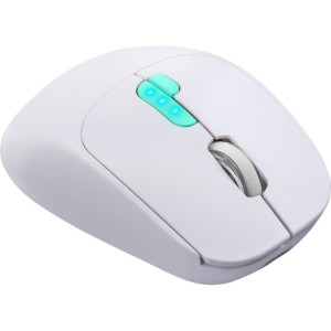 Mysz bezprzewodowa Defender NITTA MM-307 optyczna 1600dpi 2.4 GHz + Bluetooth biała AKUMULATOR