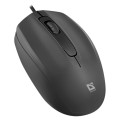 Mysz przewodowa Defender ALPHA MB-507 1000dpi bezklikowa silent - 2434494