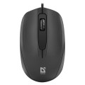 Mysz przewodowa Defender ALPHA MB-507 1000dpi bezklikowa silent - 2434495