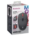Mysz przewodowa Defender ICON MB-057 1000dpi bezklikowa silent - 2434489
