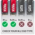 Obudowa zewnętrzna Axagon EEM2-20G do dysków M.2 NVMe / USB-C 3.2 - 2427526
