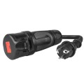 Green Cell Przejściówka Adapter Siłowy Czerwony CEE 16A 400V 5P do Gniazda Schuko 230V - 2438387