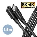 Axagon BUCM32-CF15AB kabel USB USB 3.2 Gen 2x2 1,5 m USB C Czarny - 2428380