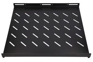 Extralink FIXED SHELF FOR 800MM DEPTH CABINET,19\" 500MMX1U, BLACK Półka do stojaka