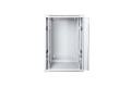 Szafa sieciowa wisząca 19" 15U rack 600x600, drzwi szyba, szary, dzielona, złożona, 60kg - 2440685