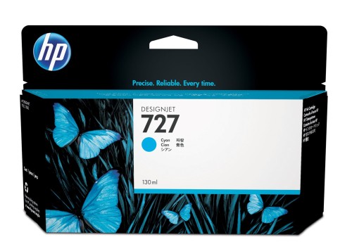HP Błękitny wkład atramentowy 727 DesignJet 130 ml - 2180364