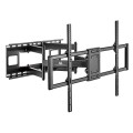 Uchwyt do TV ekonomiczny Maclean, max VESA900x600, 60-120", 120kg, czarny, MC-482 - 2441033