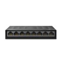 TP-Link LS1008G łącza sieciowe Nie zarządzany Gigabit Ethernet (10/100/1000) Czarny - 2438525