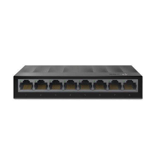 TP-Link LS1008G łącza sieciowe Nie zarządzany Gigabit Ethernet (10/100/1000) Czarny - 2438525