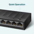 TP-Link LS1008G łącza sieciowe Nie zarządzany Gigabit Ethernet (10/100/1000) Czarny - 2438528