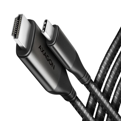 Axagon RVC-HI2MC adapter kablowy 1,8 m USB Type-C HDMI Czarny - 2429024