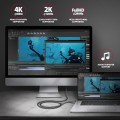 Axagon RVC-HI2MC adapter kablowy 1,8 m USB Type-C HDMI Czarny - 2429018