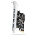 Axagon PCEU-430RS adapter Wewnętrzny USB 3.2 Gen 1 (3.1 Gen 1) - 2429036