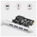Axagon PCEU-430RS adapter Wewnętrzny USB 3.2 Gen 1 (3.1 Gen 1) - 2429031