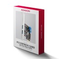 Axagon PCEU-232RS adapter Wewnętrzny USB 3.2 Gen 1 (3.1 Gen 1) - 2438682