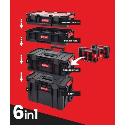 QBRICK SYSTEM TWO ZESTAW 6 w 1 535 x 390 x 820 - 1976612