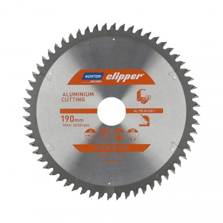 NORTON PIŁA TARCZOWA 216mm x 30mm x 80z ALUMINUM (2,6/1,8) - 2432135