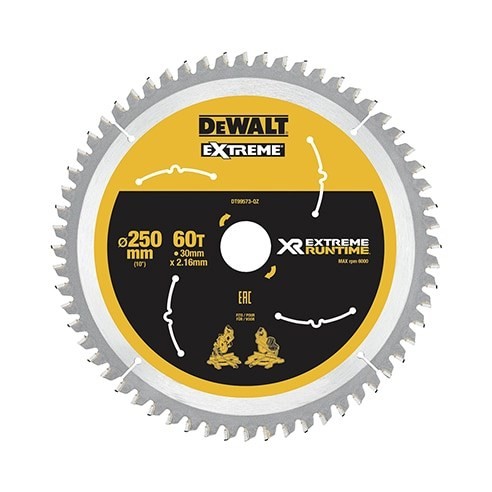 DeWALT DT99573 ostrze do piły tarczowej 25 cm 1 szt. - 2432164