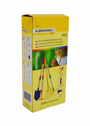 GREENMILL ZESTAW NARZĘDZI OGRODNICZYCH 4el. - 2251715