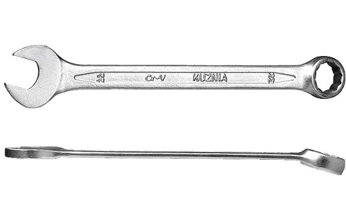 KUŹNIA KLUCZE PŁASKO-OCZKOWE KOMPLET 13 elem. 8-32mm Cr-V RWPn - 2420863