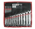KLUCZE PŁASKO-OCZKOWE 8-32 17SZT YT-0363 YATO - 1766478