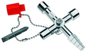 Klucz i narzędzie do szaf sterujących Knipex 00 11 04