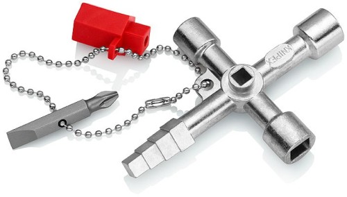 Klucz i narzędzie do szaf sterujących Knipex 00 11 04 - 2432474