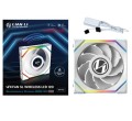 Lian Li UNI FAN SL Wireless LCD 120 Reverse Blade Obudowa komputera Wentylator 12 cm Biały 1 szt. - 2427225