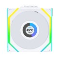 Lian Li UNI FAN SL Wireless LCD 120 Reverse Blade Obudowa komputera Wentylator 12 cm Biały 1 szt. - 2427226