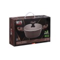 Resto Kitchenware Carina 2,5 l Okrągły Bordowy - 2441475