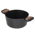 Resto Kitchenware Mon 2,6 l Okrągły Czarny, Drewno - 2441676