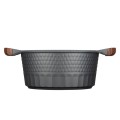 Resto Kitchenware Capella 4,6 l Okrągły Czarny, Drewno - 2441711