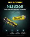 Akumulator Nitecore NL1836R 18650 3600 mAh 3.6 V - 2442654