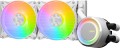 Chłodzenie wodne MSI MAG CORELIQUID E240 WHITE ARGB 2x120mm - 1868675