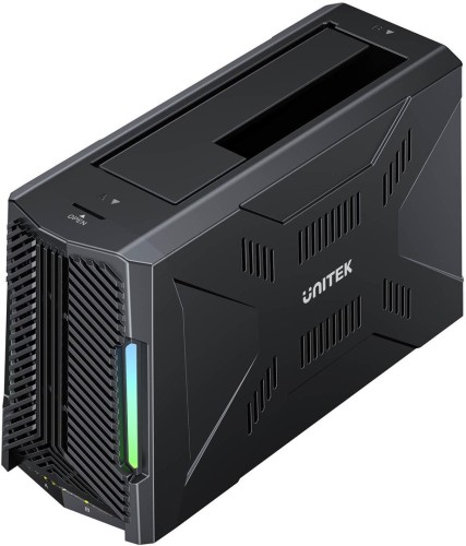 Stacja dokująca dla dysków pamięci masowej - Unitek S1234B01-EU SATA III 2.5"/3.5" M.2 PCIe/NVMe USB-C 10Gbps - 2427500
