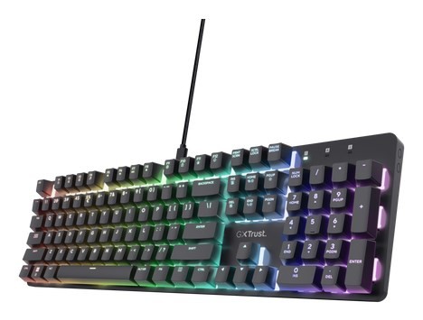 Klawiatura gamingowa Trust GXT 871 ZORA WIRELESS US - 2443893